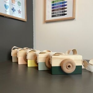 Wooden Toy Cameras